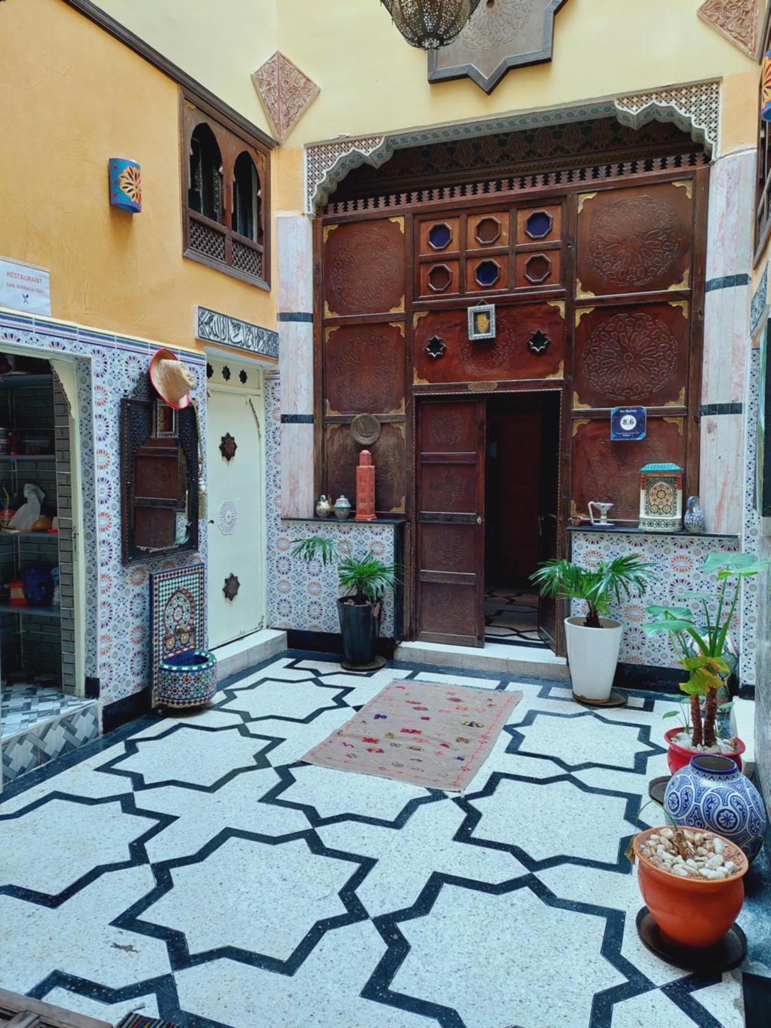Bed and Breakfast Dar Berrada Fez Exterior foto